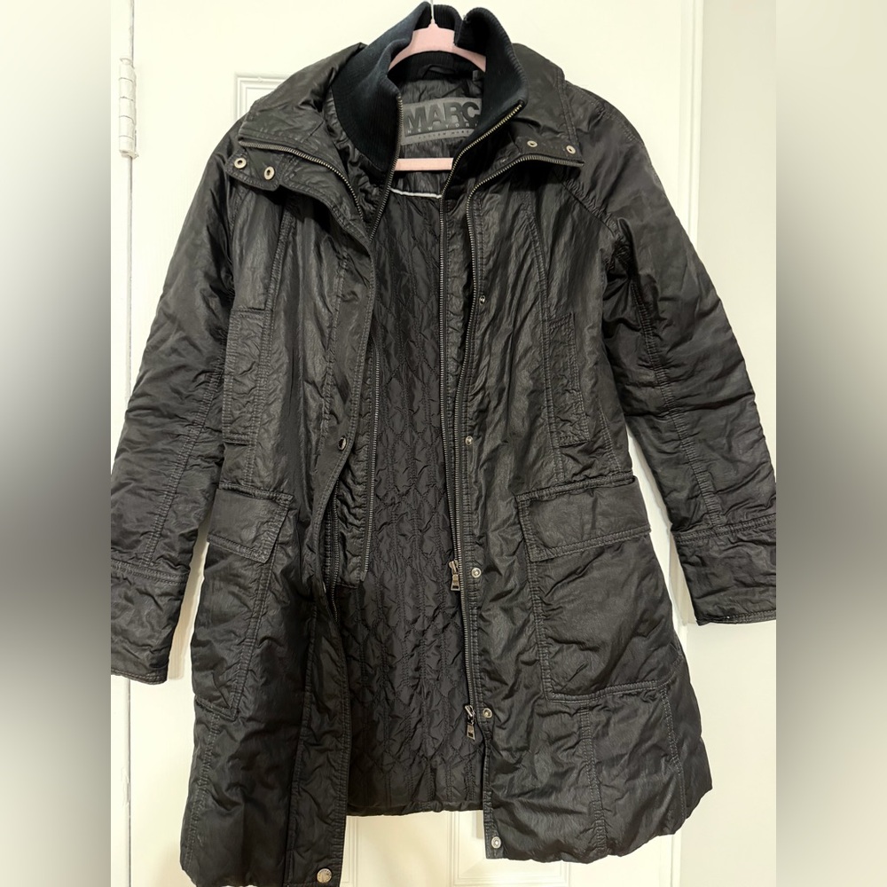 Marc New York Andrew Marc Black Winter Jacket – Size XS - Picture 3 of 7